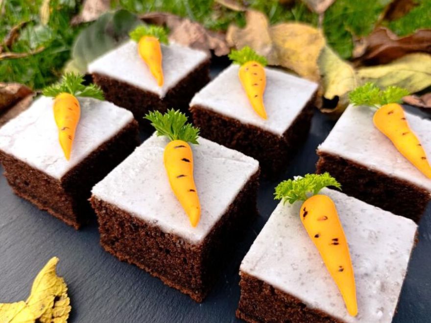 Bezlepkový mrkvový perník