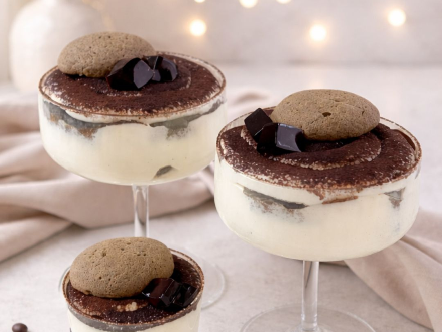 Bezglutenowe piernikowo-kawowe tiramisu