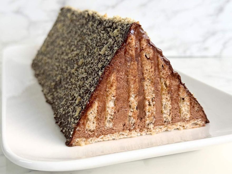 Gluténmentes csokoládé tető