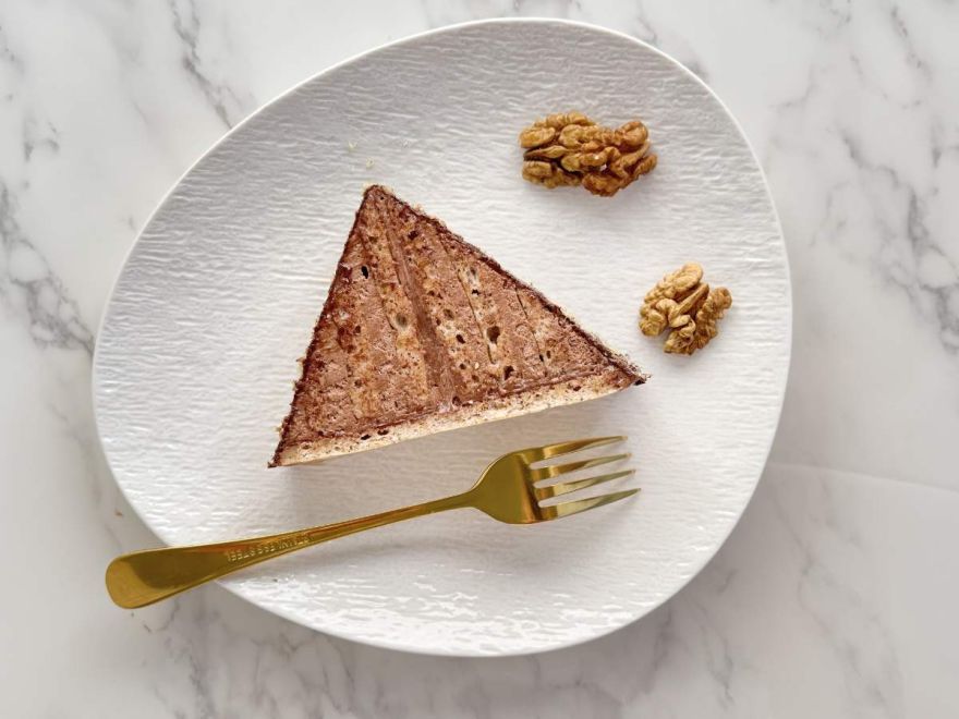 Gluténmentes csokoládé tető