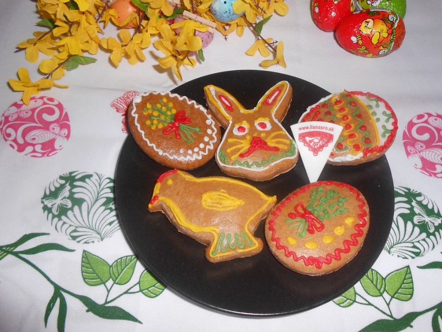 Bezlepkové velikonoční perníčky - ihned měkké