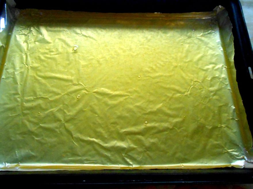 Bezlepkový želatínový koláč s roládou